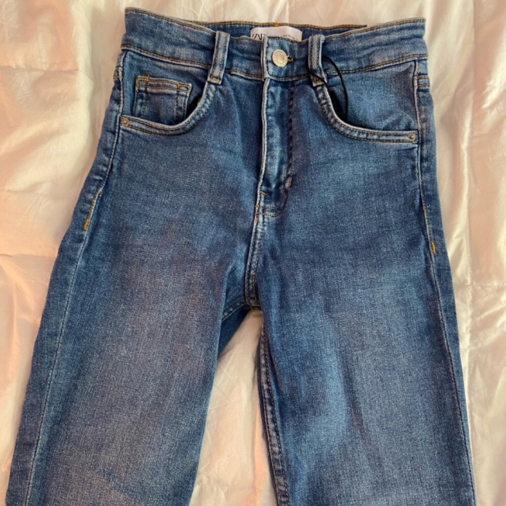 NWOT Zara denim skinny jeans 4